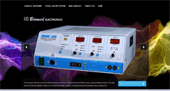 Desktop Screenshot of biomedelectronics.com